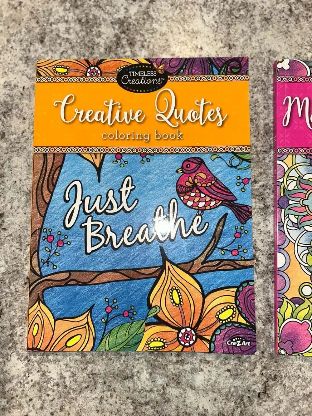 Cra-Z-Art Timeless Creations Creative Quotes and Mandala Designs Adult Coloring
